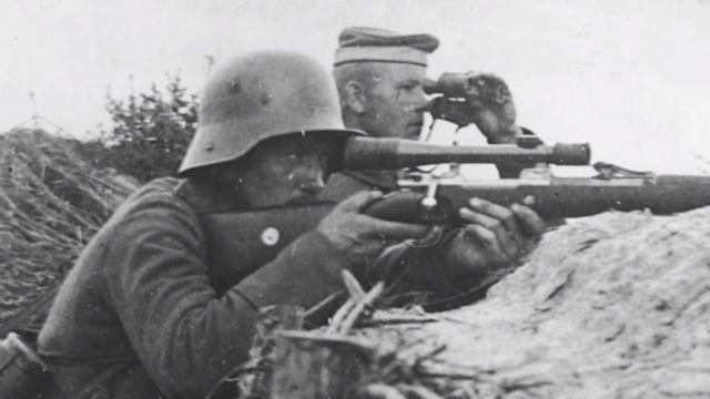 German sniper