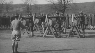 Historic Video: Army horse training during World War I horse-training