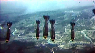 U.S. Air Force Bombs and Strafes Enemy in Vietnam 1967 bombs